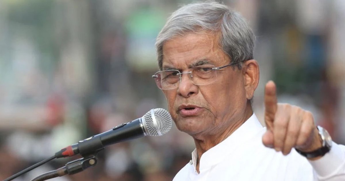 সংস্কারের কথা সবার আগে আমরাই বলেছি: মির্জা ফখরুল